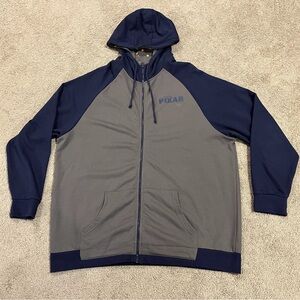 Disney Parks Authentic World Of Pixar Blue Gray Hoodie Big & Tall Men’s Sz XXL